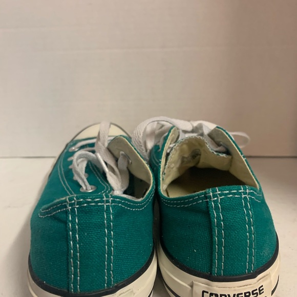 Converse teal green sneakers sz 6 - Picture 4 of 7